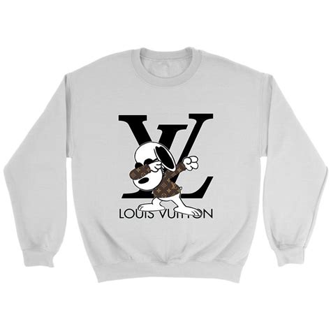 lv sweatshirt snoopy|louis vuitton sweatshirts men.